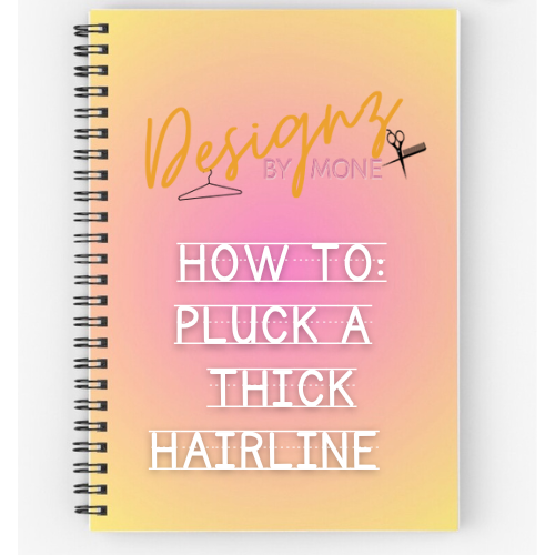 How To: Pluck A Thick Hairline